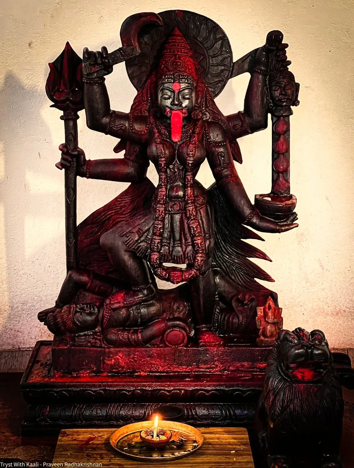 Jai Ma Adya Mahakali — Devotional Sacred Artwork