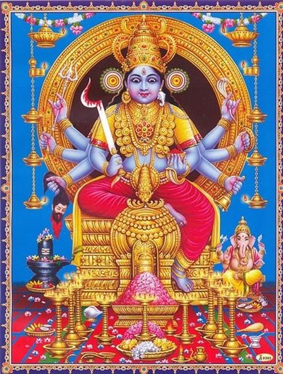 Ma Bhadrakali - Fierce Protective Mother Form