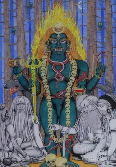 Bhairava Baba — Devotional Art