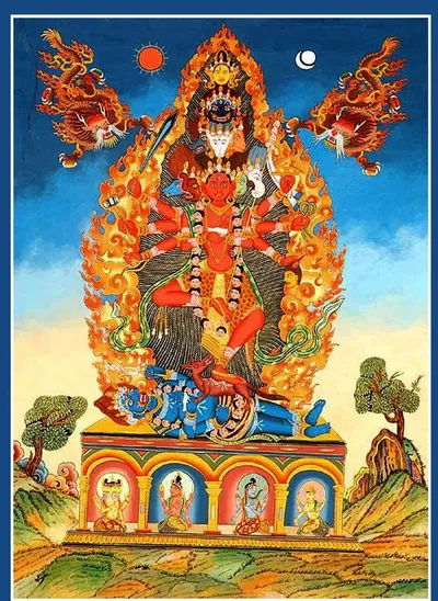 Guhya Kali — Secret Sacred Kali Form