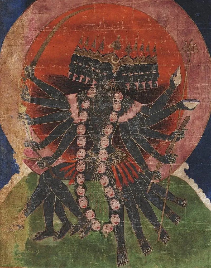 Kalasangarshini Kali — Fierce Time-Devouring Goddess