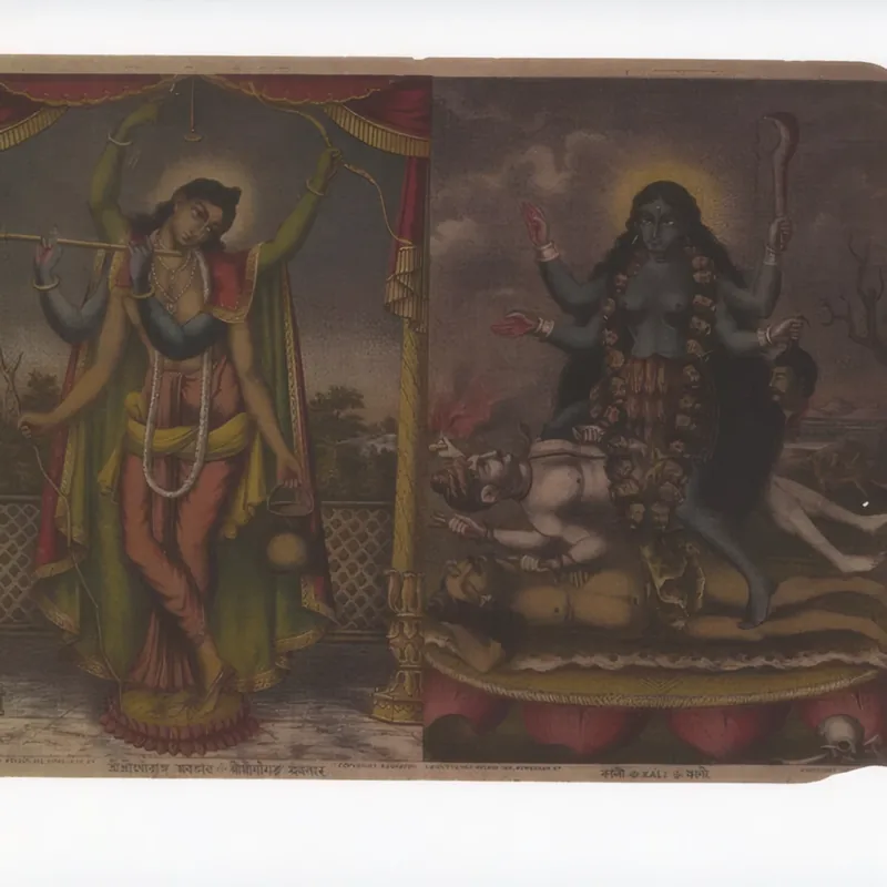 Ma Kali — Sacred Mother Goddess Artwork