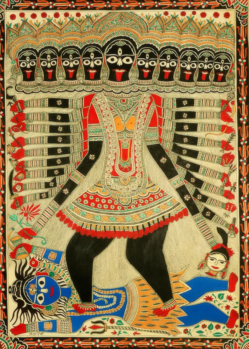 Ma Kalika — Fierce Goddess Form