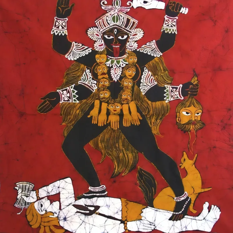 Shmashana Kali — Fierce Cremation-Ground Goddess