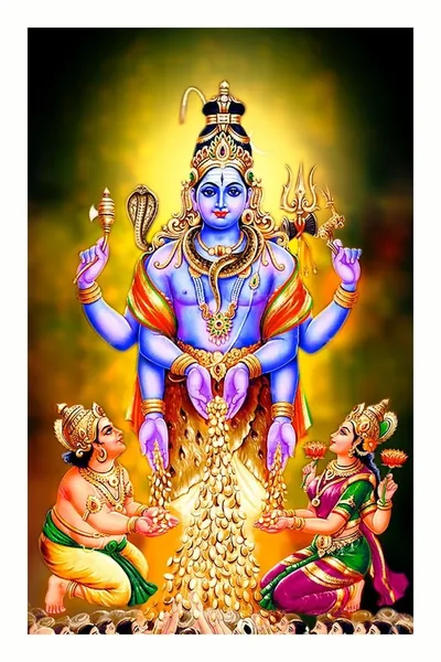 Swarna Akarshana Bhairava — Golden Prosperity Form